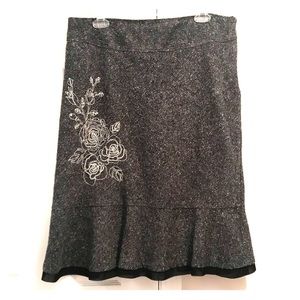 EUC Tweed Style Skirt
